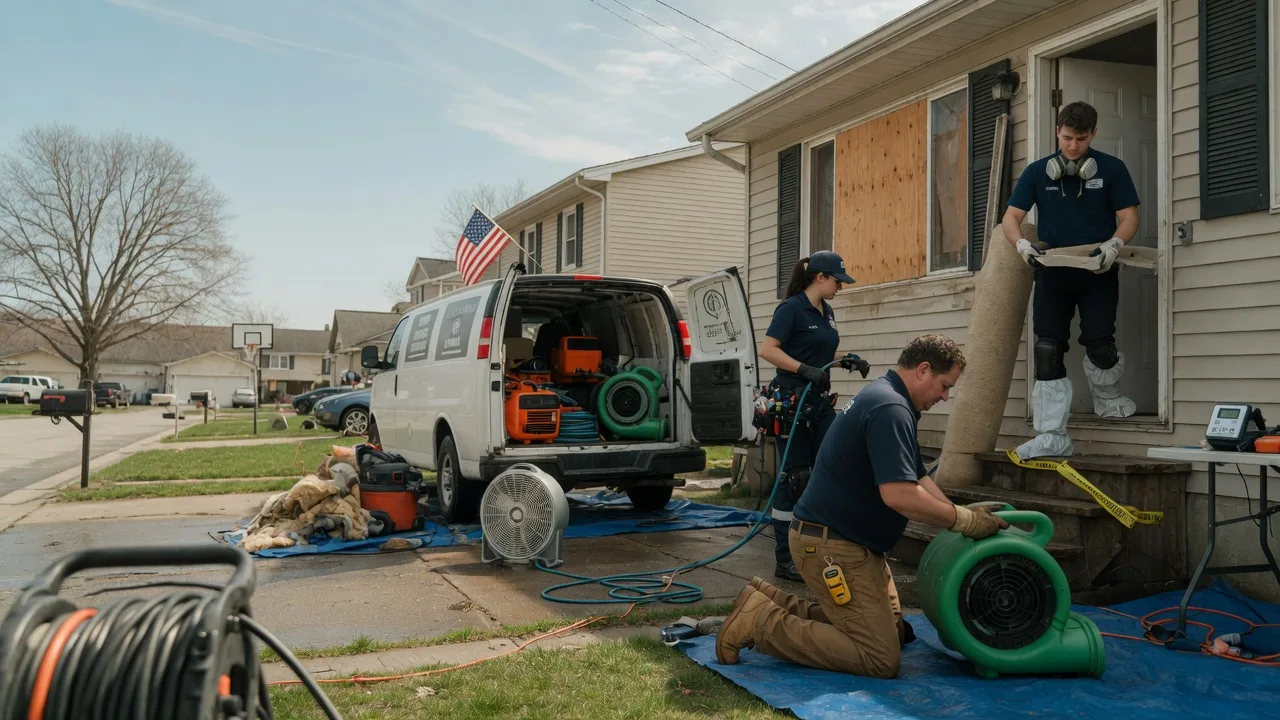 Water Damage Restoration in Delta, PA near me